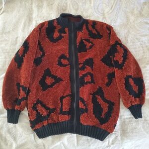 Rich-looking Chennile Women's Hand-Knit Jacket